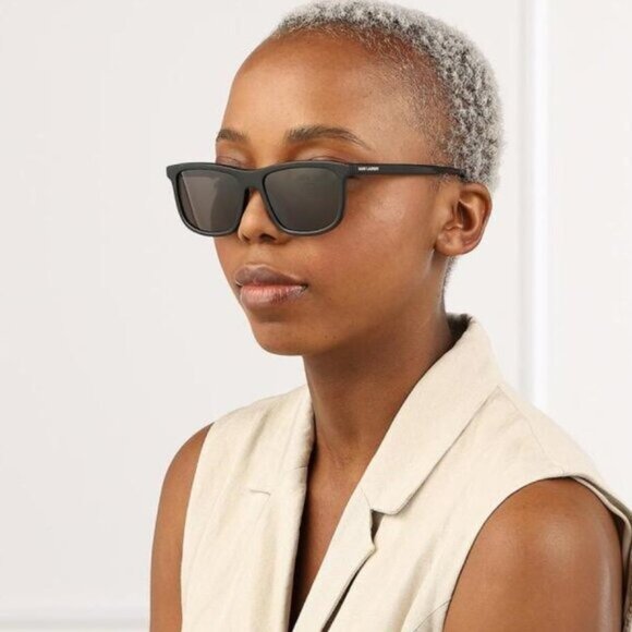 🕶️ New Saint Laurent SL501 003 Sunglasses - Havana Frame, Green Lenses - Picture 3 of 12